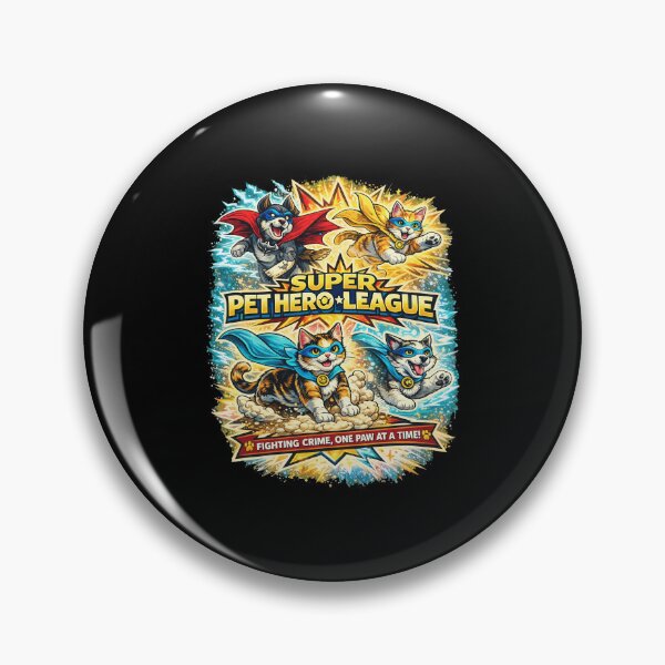 Item preview, Super Pet Hero League Fighting Crime One Paw at a Time designed and sold by Milforaelchi.