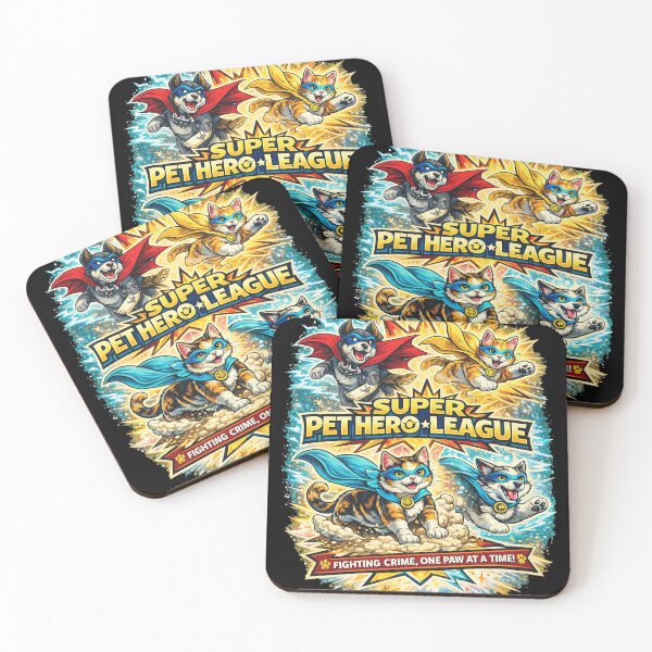 Item preview, Super Pet Hero League Fighting Crime One Paw at a Time designed and sold by Milforaelchi.