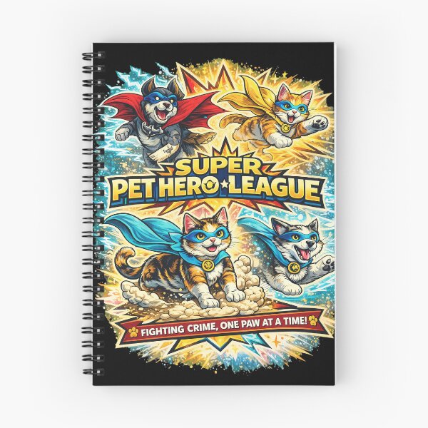 Item preview, Super Pet Hero League Fighting Crime One Paw at a Time designed and sold by Milforaelchi.