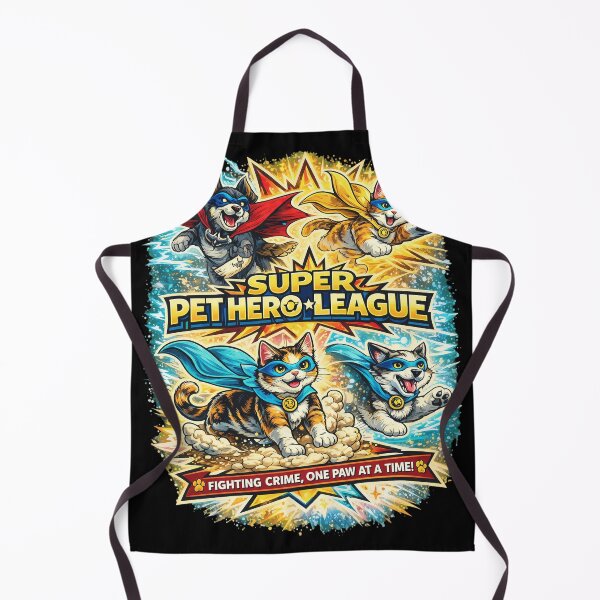 Item preview, Super Pet Hero League Fighting Crime One Paw at a Time designed and sold by Milforaelchi.