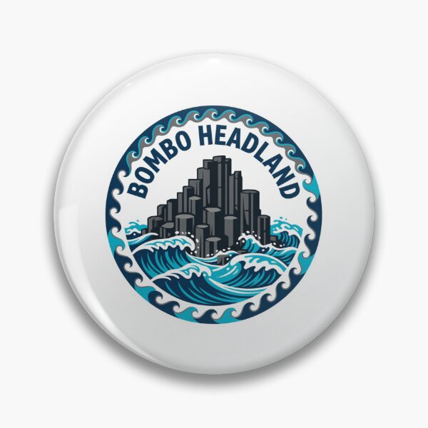 Item preview, Bombo Headland Australia Sticker designed and sold by Imaginarium of Chaos falcon88 .