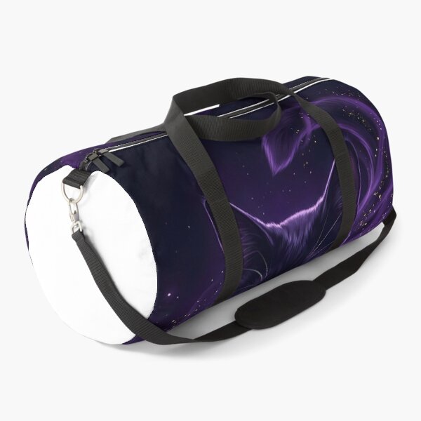 Item preview, Mystical Black Cat with Purple Magic Aura designed and sold by PurrfectHome.