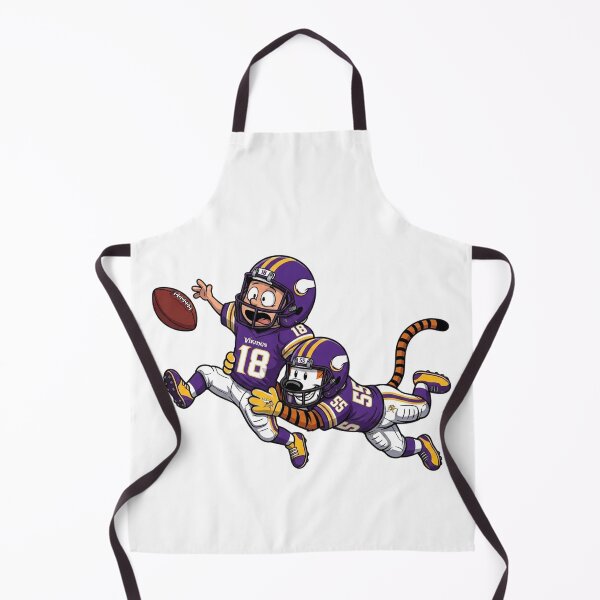 Item preview, Calvin And Hobbes Minnesota Football Action Fan designed and sold by DamianRoy88.