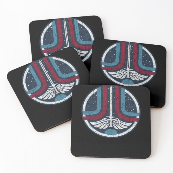 Item preview, Retro Sci Fi Cosmic Sword Winged Emblem designed and sold by BrunoLamou.