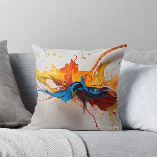 Item preview, Abstract Splash White Background  designed and sold by shelteredinside.