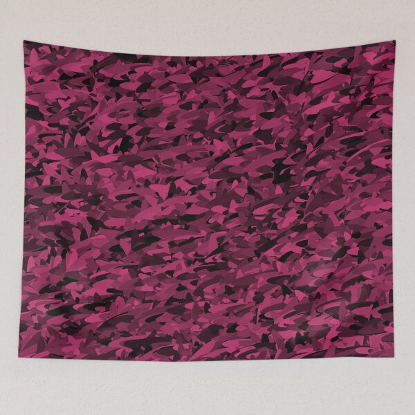 Item preview, Abstract Colorful Purple Pink Black Pattern designed and sold by ArtbyDebbieC.