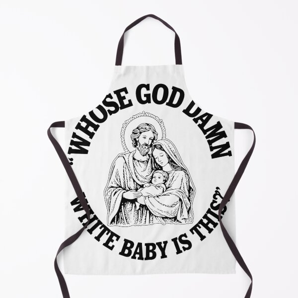 Item preview, Whose God Damn White Baby Is This Holy Family Art designed and sold by Milforaelchi.