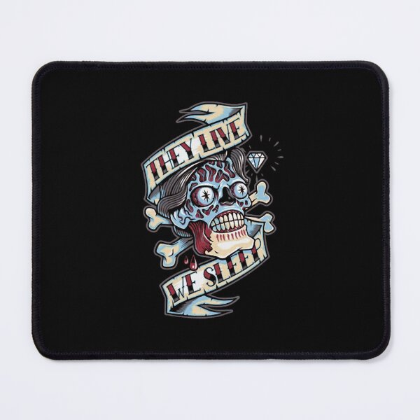 Item preview, Traditional Tattoo Flash Zombie Skull Banner designed and sold by BrunoLamou.