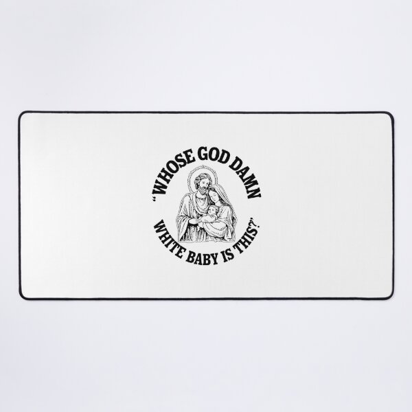 Item preview, Whose God Damn White Baby Is This Holy Family Art designed and sold by Milforaelchi.