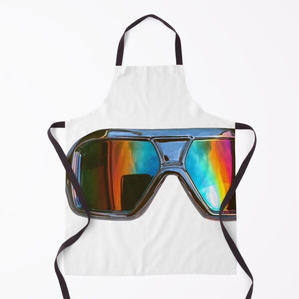 Item preview, Rainbow Reflection Goggles Eyewear Design designed and sold by NicolasGlowArt.