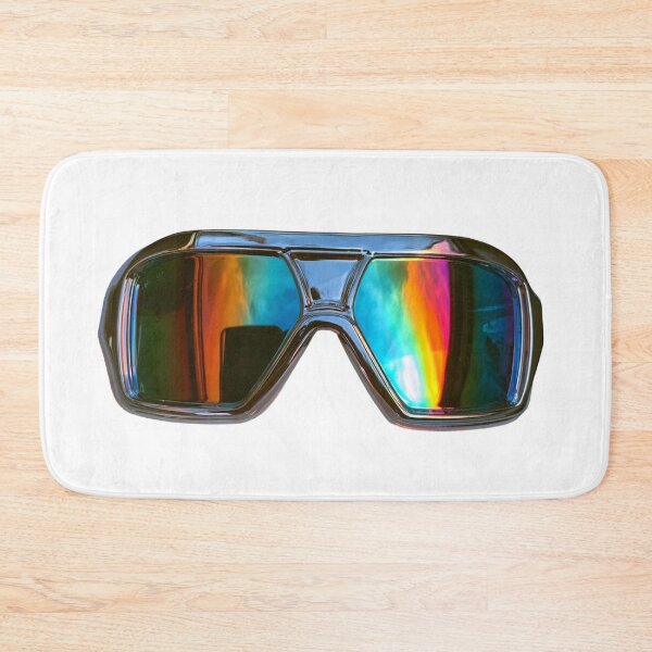 Item preview, Rainbow Reflection Goggles Eyewear Design designed and sold by NicolasGlowArt.