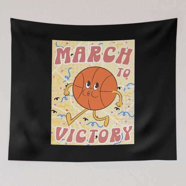 Item preview, March To Victory Retro Basketball Character  designed and sold by Milforaelchi.