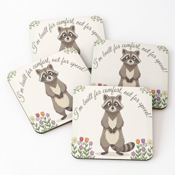 Item preview, raccoon designed and sold by GAWPAWshop.