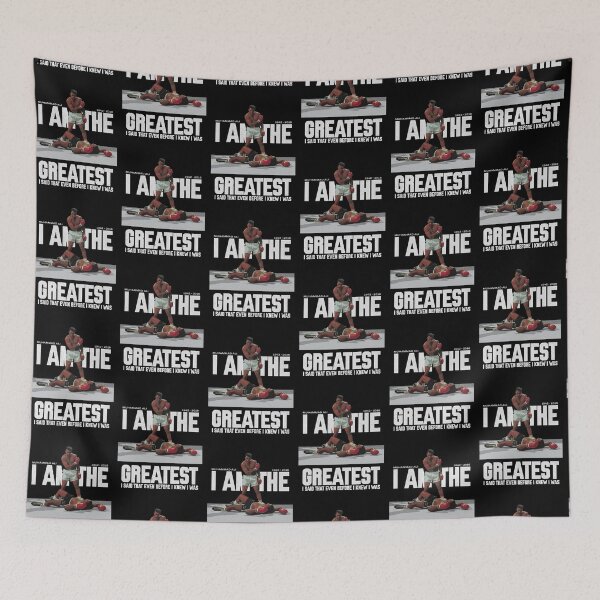 Item preview, Muhammad Ali I Am The Greatest Boxing Legend Tribute designed and sold by Sedwalhissan.