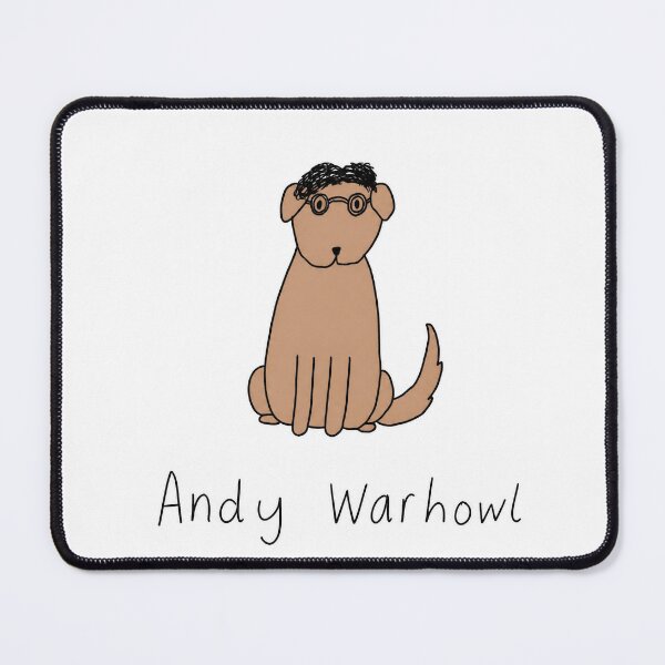 Item preview, Andy Warhowl designed and sold by PawtraitsbyAlex.