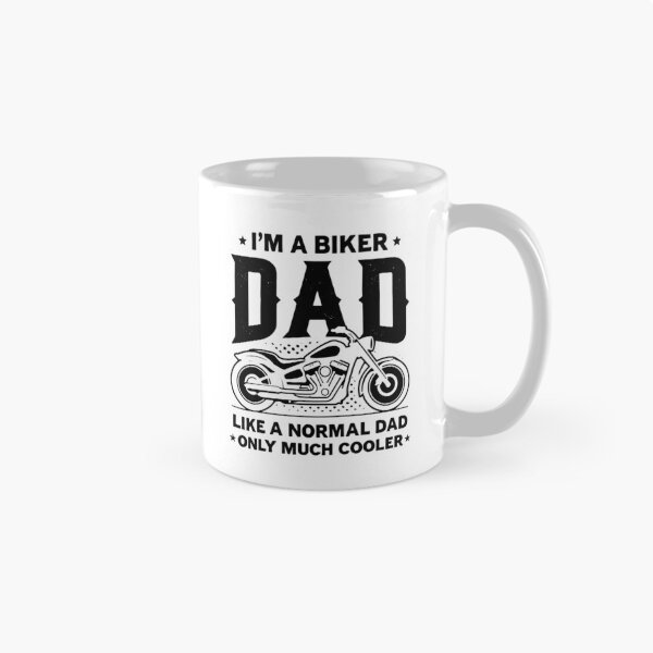 Item preview, I'm A Biker Dad Like A Normal Dad Only Much Cooler designed and sold by caruku666.