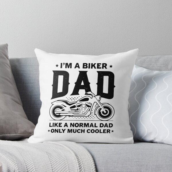 Item preview, I'm A Biker Dad Like A Normal Dad Only Much Cooler designed and sold by caruku666.