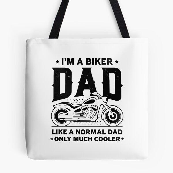 Item preview, I'm A Biker Dad Like A Normal Dad Only Much Cooler designed and sold by caruku666.
