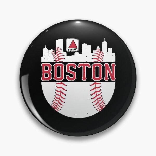 Item preview, Boston Fenway Baseball Skyline Sports City Pride Art designed and sold by mikosup.