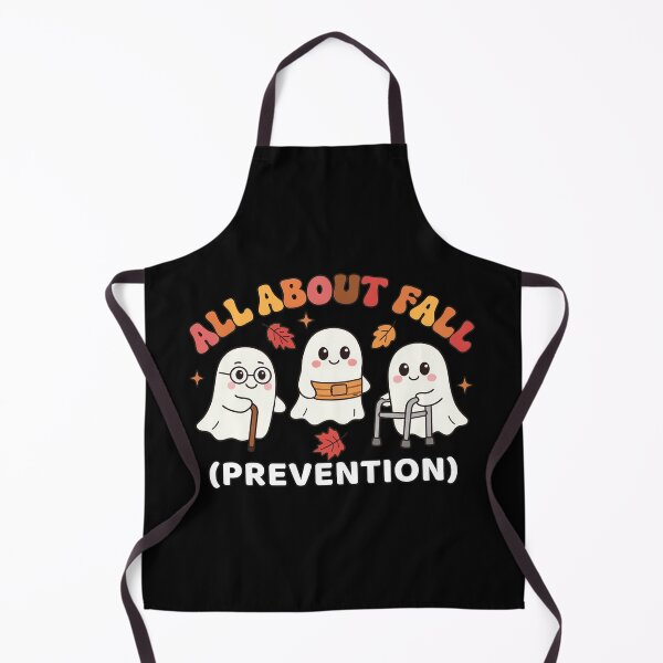 Item preview, Retro Ghosts All About Fall Prevention Autumn Design designed and sold by Dmo3HarkoArt.