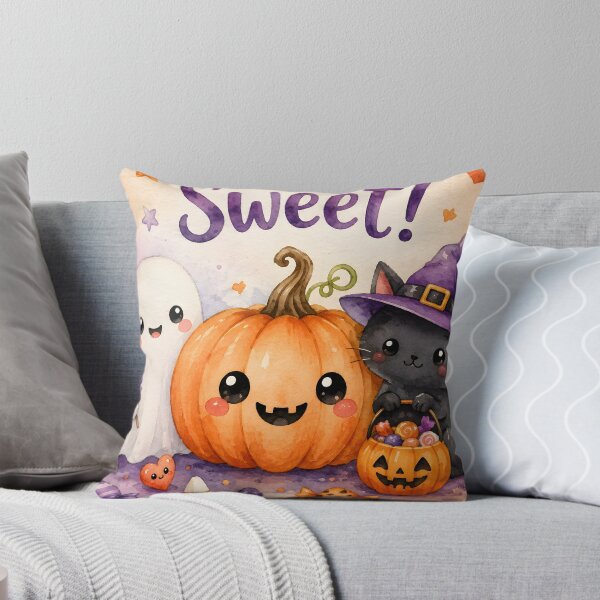 Item preview, You Make Halloween Extra Sweet – Cute Kawaii Halloween Watercolor designed and sold by blankTeeShirt.