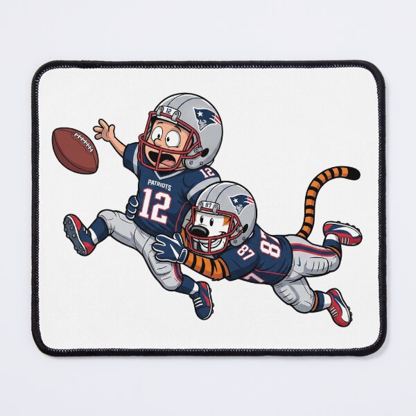 Item preview, Calvin And Hobbes New England Football Action Fan designed and sold by DamianRoy88.