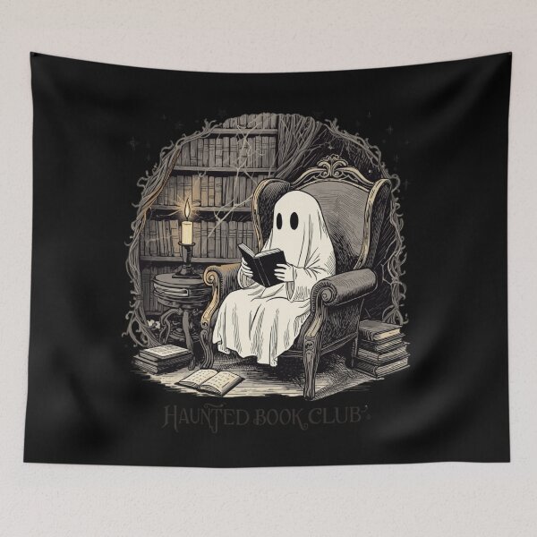 Item preview, Gothic Literature Book Club Ghost designed and sold by ChicTrendz.