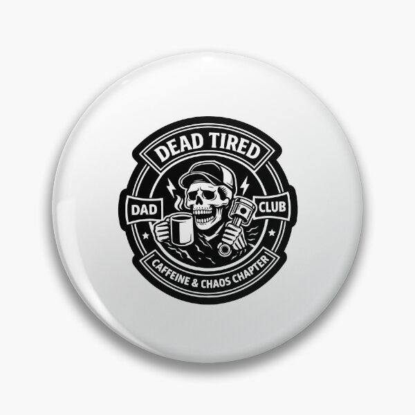 Item preview, Dead Tired Dad Club designed and sold by caruku666.