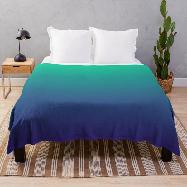 Item preview, Emerald Green Indigo Purple Ombre designed and sold by Zaya_art.