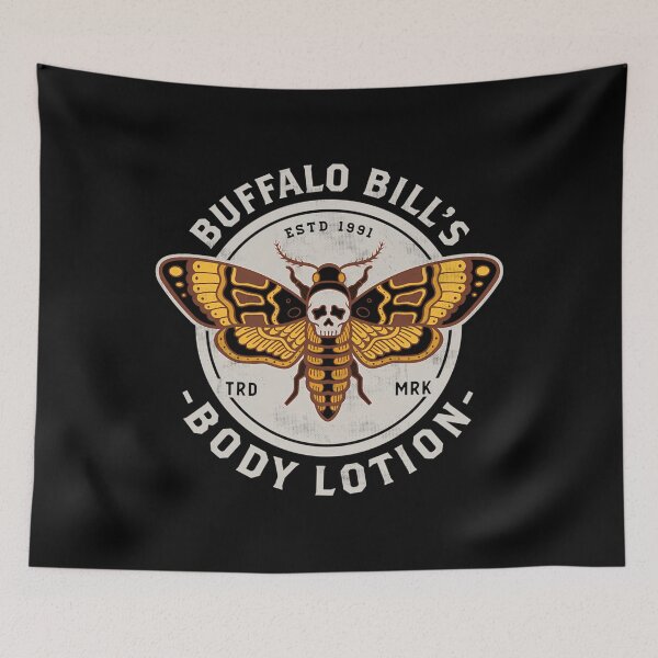 Item preview, Buffalo Bill'S Body Lotion Death'S Head Moth Horror designed and sold by zulbays.