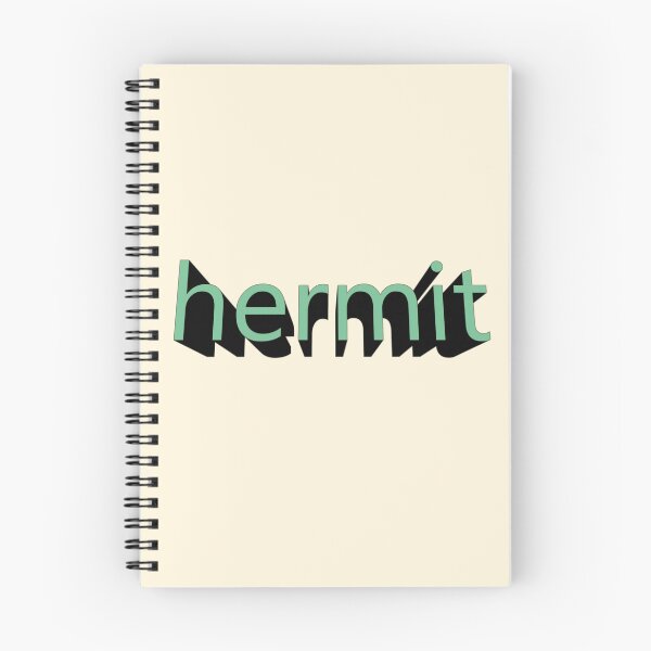 Item preview, Hermit Retro. Enjoy your own energy. designed and sold by Spiritchle.