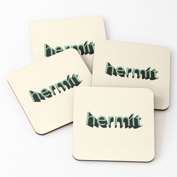 Item preview, Hermit Retro. Enjoy your own energy. designed and sold by Spiritchle.