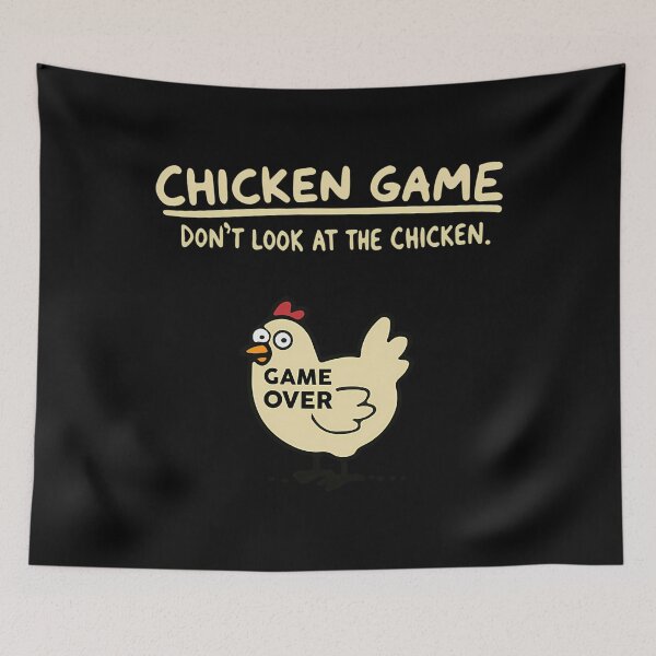 Item preview, Chicken Game - Dont Look At The Chicken  designed and sold by elza98.