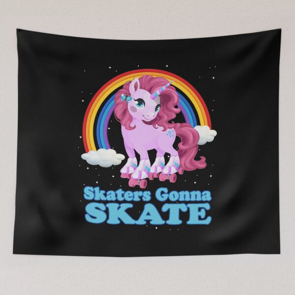 Item preview, Unicorn Rainbow Skaters Gonna Skate Fun designed and sold by Milforaelchi.