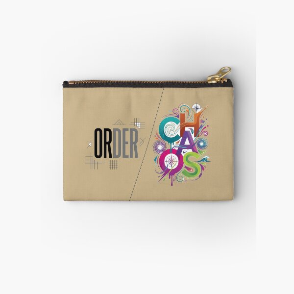 Item preview, Order and Chaos Dual Typography Aesthetic Art designed and sold by Fine-Arts-Lab.