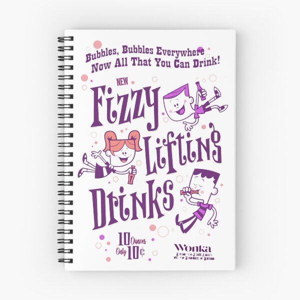 Item preview, Fizzy Lifting Drinks Retro Wonka Ad Style designed and sold by Milforaelchi.