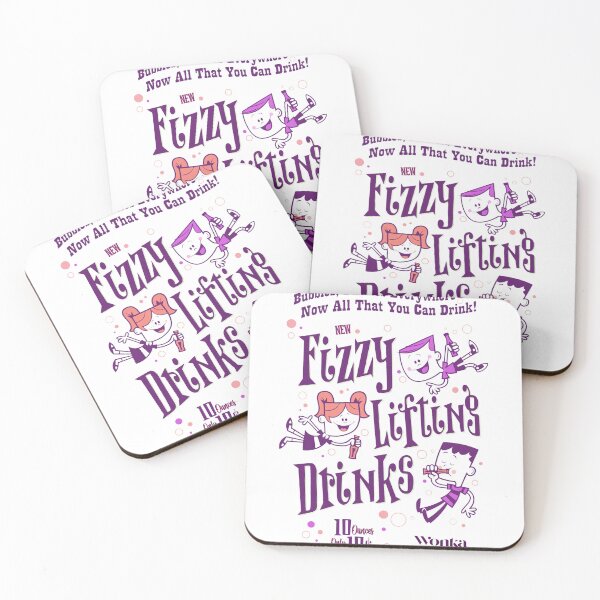 Item preview, Fizzy Lifting Drinks Retro Wonka Ad Style designed and sold by Milforaelchi.