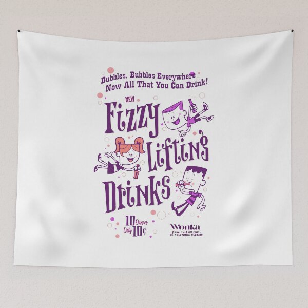 Item preview, Fizzy Lifting Drinks Retro Wonka Ad Style designed and sold by Milforaelchi.