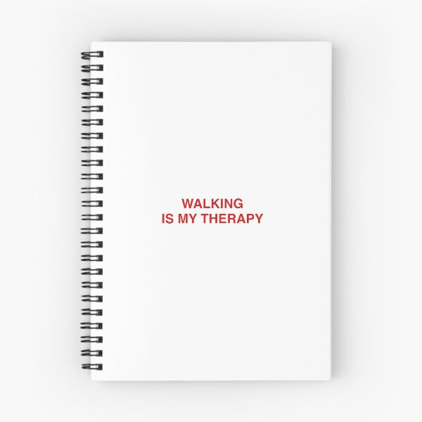Item preview, Walking Is My Therapy - Mental Health Wellness Quote designed and sold by ROD.