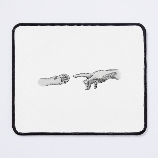 Item preview, The Creation Of Adam And His Pet. designed and sold by PrintStarTeee.