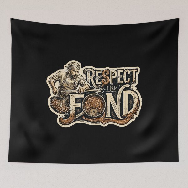 Item preview, Respect the Fond Chef Design, Chef Gift, Professional Chef Humor, Line Cook Gift, Culinary Gift, Kitchen Crew, Restaurant Chef, Cooking Gift, Chef Life, Kitchen Humor, French Cooking designed and sold by Typologystudios.