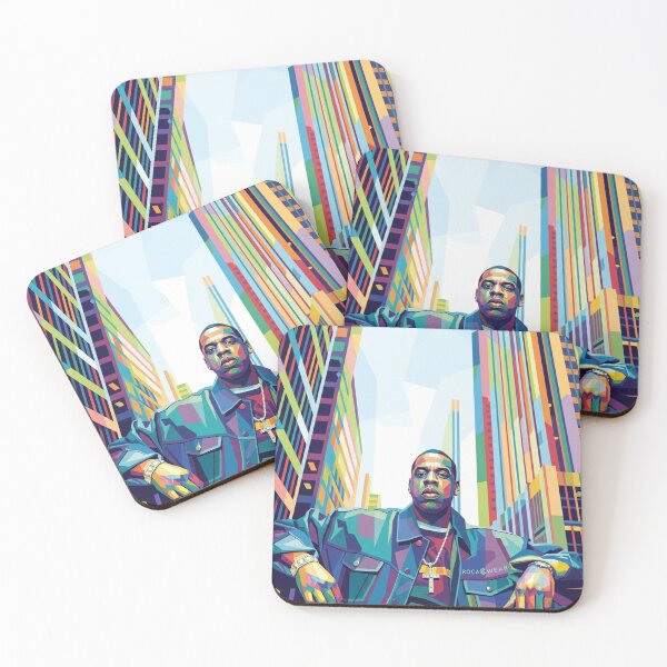 Item preview, Jay Z Rapper Pop Art designed and sold by SiksisArt.