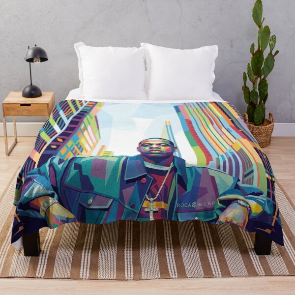Aperçu de l'œuvre Jay Z, rappeur pop art créée et vendue par SiksisArt.