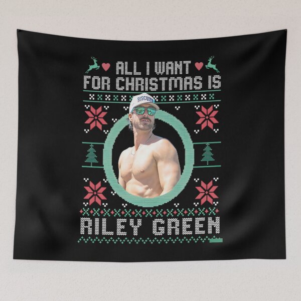 Artikelvorschau, All I Want for Christmas Is Riley Green Country Music Limited Edition entworfen und verkauft von Anagarcia2.