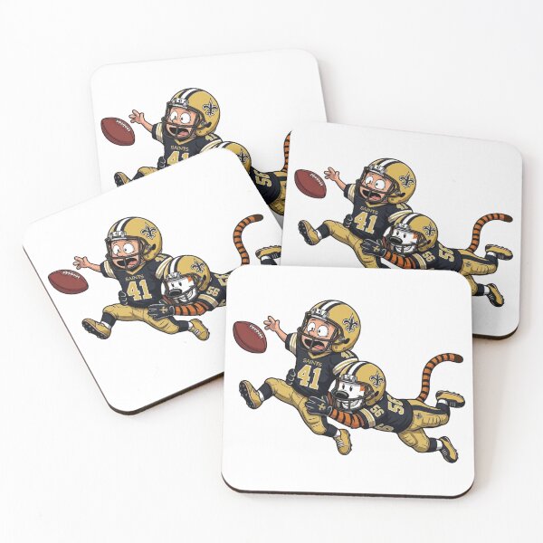Item preview,  Calvin And Hobbes New Orleans Football Action Fan designed and sold by DamianRoy88.
