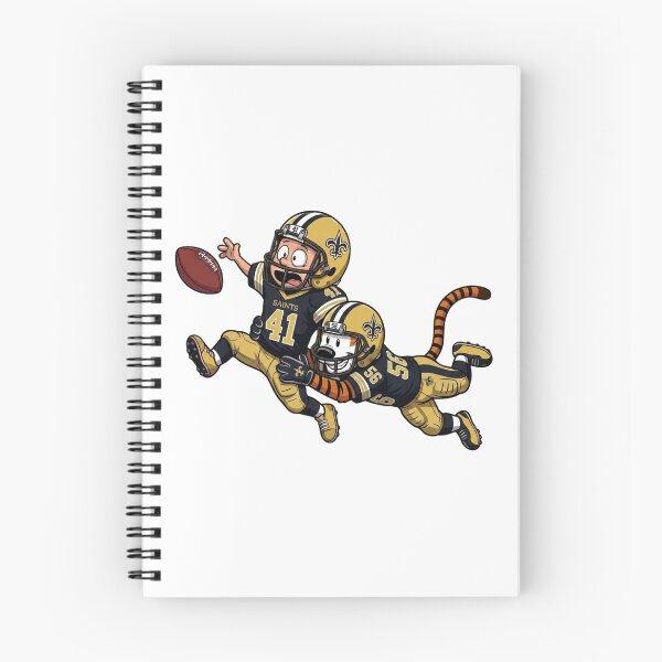 Item preview,  Calvin And Hobbes New Orleans Football Action Fan designed and sold by DamianRoy88.