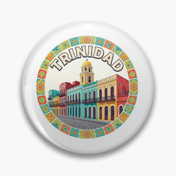 Item preview, Trinidad Cuba Colonial Sticker designed and sold by Imaginarium of Chaos falcon88 .