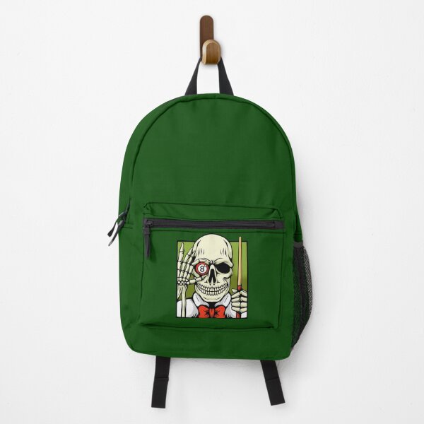 Item preview, Illustration Of Skeleton Playing Billiard 691 designed and sold by VinylBloom.