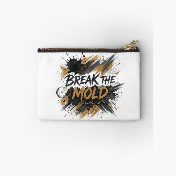 Item preview, Break The Mold Expressive Brushwork Typography Art designed and sold by Fine-Arts-Lab.