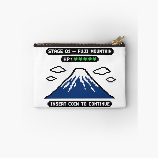 Item preview, 8BIT JAPAN Fuji Mountain | STAGE 01 Retro Pixel Art  designed and sold by maaameee.